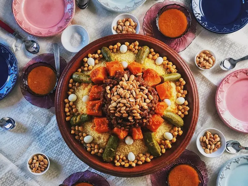 Couscous poulet & légumes