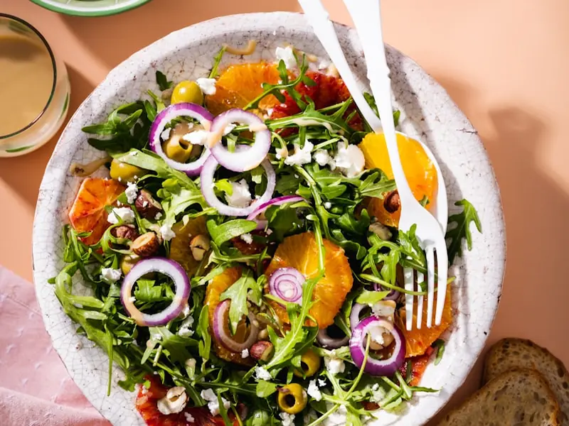 Salade méditerranéenne complète