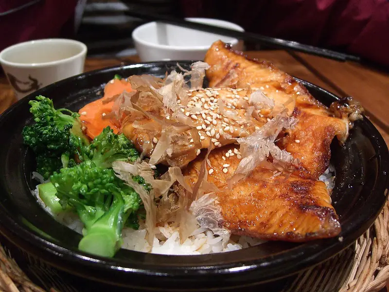 Saumon teriyaki & riz
