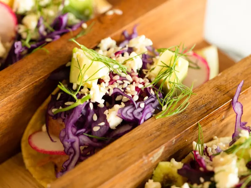 Tacos poulet-avocat